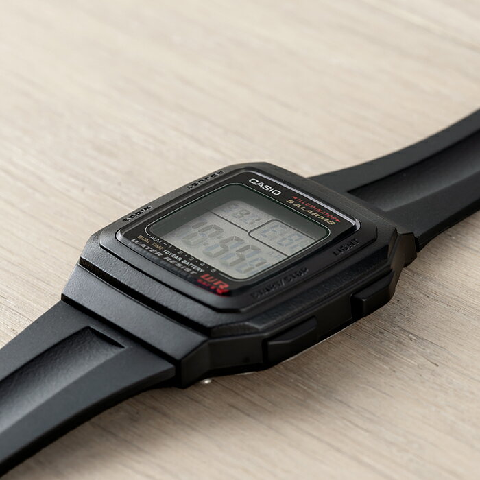 【10年保証】【日本未発売】CASIO カシオ スタンダード F-201WA-1A 腕時計 メンズ レディース キッズ 子供 男の子 女の子 チープカシオ チプカシ デジタル 日付 ブラック 黒 海外モデル格安通販　バレンタイン　人気　ランキング