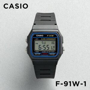 【10年保証】CASIO カシオ スタンダード F-91W-1 腕時計 メンズ レディース キッズ 子供 男の子 女の子 チープカシオ チプカシ デジタル 日付 ブラック 黒 ブルー 青