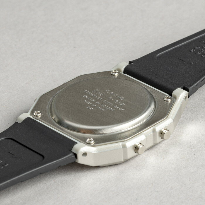 【10年保証】【日本未発売】CASIO カシオ スタンダード F-91WM-7A 腕時計 メンズ レディース キッズ 子供 男の子 女の子 チープカシオ チプカシ デジタル 日付 シルバー ブラック 黒 海外モデル格安通販　バレンタイン　人気　ランキング