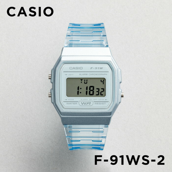 【10年保証】CASIO STANDARD カシオ スタンダード F-91WS-2 腕時計 時計 ブランド メンズ レディース キッズ 子供 男…