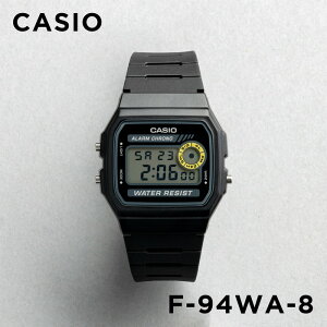 【10年保証】【日本未発売】CASIO カシオ スタンダード F-94WA-8 腕時計 メンズ レディース キッズ 子供 男の子 女の子 チープカシオ チプカシ デジタル 日付 ブラック 黒 海外モデル