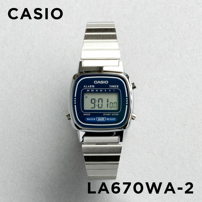 【10年保証】CASIO STANDARD カシオ スタンダード LA670WA-2 腕時計 時計 ブランド レディース キッズ 子供 女の子 …