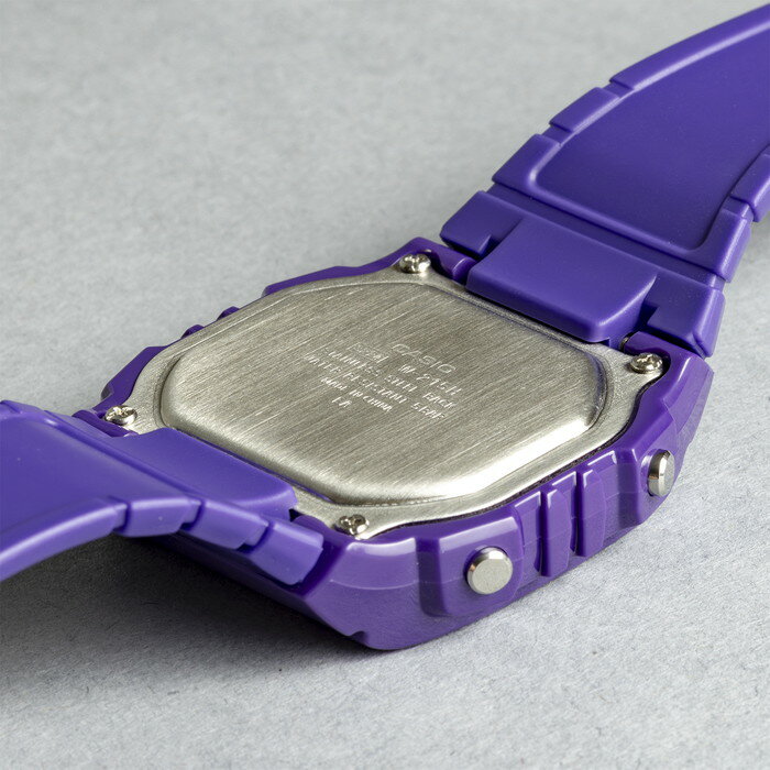 【10年保証】【日本未発売】CASIO カシオ スタンダード W-215H-6A 腕時計 メンズ レディース キッズ 子供 男の子 女の子 チープカシオ チプカシ デジタル 日付 パープル 紫 海外モデル格安通販　バレンタイン　人気　ランキング
