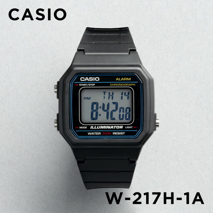 10ǯݾڡ̤ۡȯCASIO STANDARD   W-217H-1A ӻ  ֥  ǥ å Ҷ ˤλ λ ץ ץ ǥ   ֥å  ͥӡ ǥ ե ץ쥼