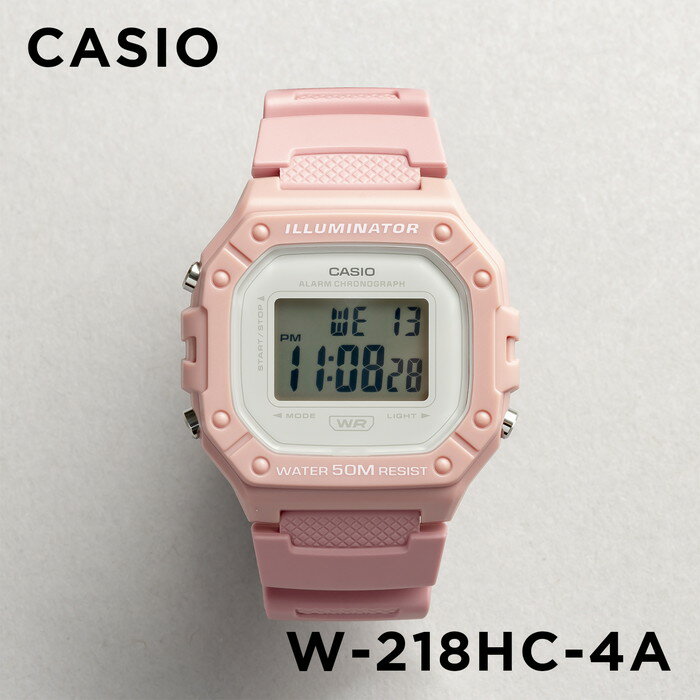 【10年保証】【日本未発売】CASIO STANDARD カシオ スタンダード W-218HC-4A 腕時計 時計 ブランド メンズ レディース キッズ 子供 ...