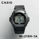 【10年保証】【日本未発売】CASIO STANDARD カシオ スタンダード W-219H-1A 腕時計 時計 ブランド メンズ レディース キッズ 子供 男の子 女の子 チープカシオ チプカシ デジタル 日付 カレンダー ブラック 黒 海外モデル ギフト プレゼント