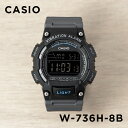 【10年保証】【日本未発売】CASIO STANDARD カシオ スタンダード W-736H-8B 腕時計 時計 ブランド メンズ レディース キッズ 子供 男の子 女の子 チープカシオ チプカシ デジタル 日付 カレンダー 防水 サッカー フットサル 審判 海外モデル ギフト プレゼント