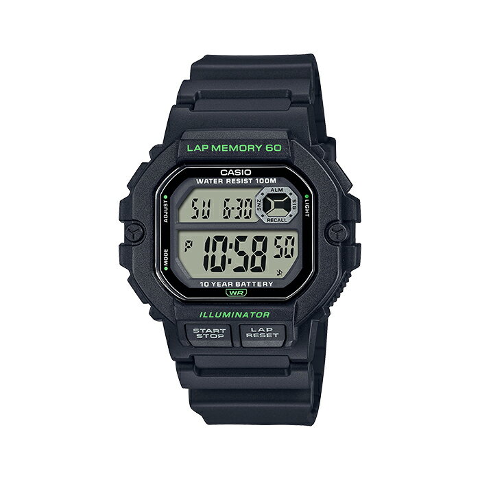 【10年保証】【日本未発売】CASIO SPORTS カシオ スポーツ WS-1400H-1A 腕時計 時計 ブランド メンズ ..