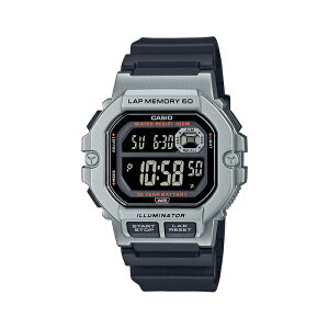 【10年保証】【日本未発売】CASIO SPORTS カシオ スポーツ WS-1400H-1B 腕時計 時計 ブランド メンズ レディース キッズ 子供 男の子 女の子 チープカシオ チプカシ ランニングウォッチ デジタル 日付 カレンダー 防水 シルバー 海外モデル ギフト プレゼント