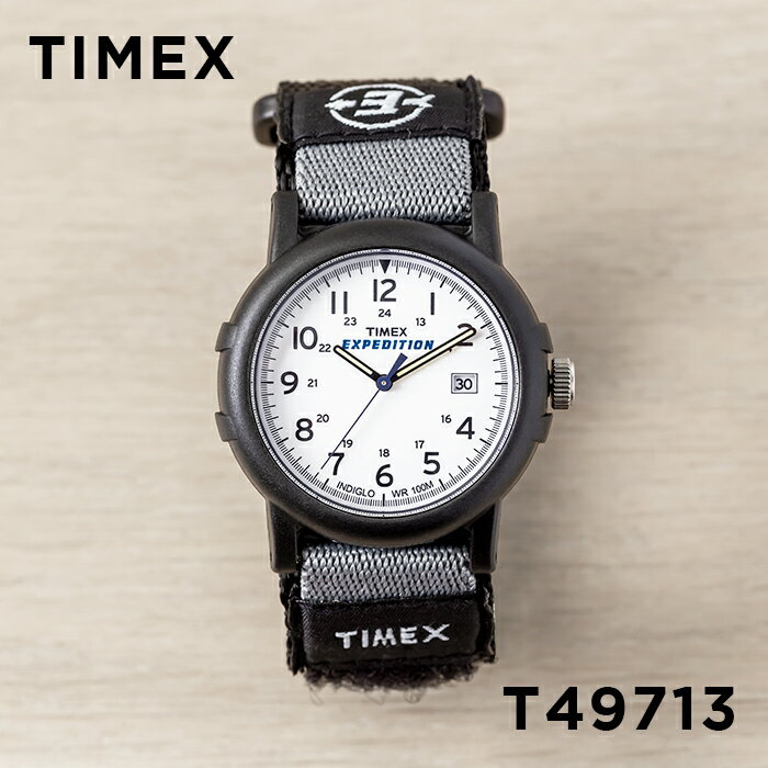 【日本未発売】TIMEX タイメックス エクスペディション キャンパー 38MM T49713 腕時計 メンズ レディース ミリタリー アナログ ブラック 黒 ホワイト 白 ナイロンベルト 海外モデル