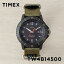 TIMEX EXPEDITION å ڥǥ ƥ 顼 44MM TW4B14500 ӻ  ֥  ߥ꥿꡼ С ʥ ֥å   ʥ٥ ե ץ쥼