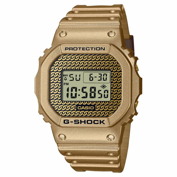 カシオ G-SHOCK 腕時計（メンズ） 【10年保証】CASIO G-SHOCK カシオ GショックDWE-5600HG-1腕時計 時計 ブランド メンズ キッズ 子供 男の子 デジタル 日付 カレンダー 防水 ゴールド 金 海外モデル ギフト プレゼント