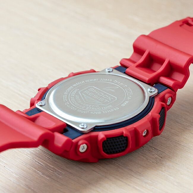 【10年保証】CASIO G-SHOCK カシオ Gショック GA-100B-4A 腕時計 メンズ キッズ 子供 男の子 アナデジ 防水 レッド 赤 ブラック 黒格安通販　バレンタイン　人気　ランキング