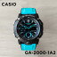 10ǯݾڡCASIO G-SHOCK  Gå GA-2000-1A2 ӻ  ֥  å Ҷ ˤλ ʥǥ   ɿ ֥å  ֥롼 忧 ե ץ쥼