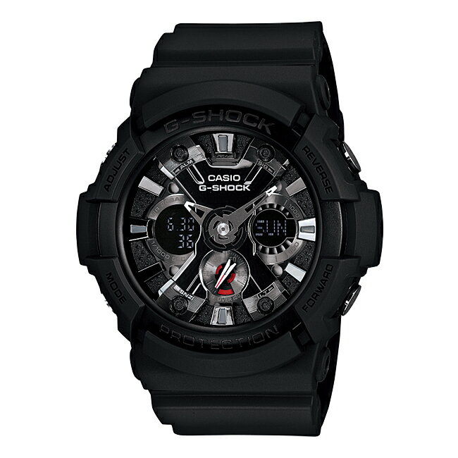 楽天つきのとけいてんCASIO G-SHOCK カシオ Gショック GA-201-1AJF 腕時計 時計 ブランド メンズ キッズ 子供 男の子 アナデジ 日付 カレンダー 防水 ギフト プレゼント