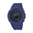 【10年保証】CASIO G-SHOCK カシオ Gショック GA-2100-2A 腕時計 時計 ブランド メンズ キッズ 子供 男の子 アナデジ 日付 カレンダー 防水 ブラック 黒 ブルー 青 カシオーク ギフト プレゼント