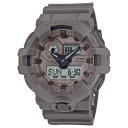 カシオ Gショック 腕時計 男の子 【10年保証】CASIO G-SHOCK カシオ Gショック GA-700NC-5A 腕時計 時計 ブランド メンズ キッズ 子供 男の子 アナデジ 日付 カレンダー 防水 ブラウン 茶 ギフト プレゼント