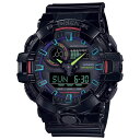 y10Nۏ؁zCASIO G-SHOCK JVI GVbN GA-700RGB-1A rv v uh Y LbY q j̎q AifW t J_[ h ubN  Mtg v[g