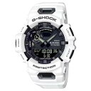 【10年保証】【日本未発売】CASIO G-SHOCK カシオ Gショック GBA-900-7A 腕時計 時計 ブランド メンズ キッズ 子供 男の子 アナデジ スマホ 連動 計測 歩数計 万歩計 日付 防水 ホワイト 白 ブラック 黒 海外モデル ギフト プレゼント