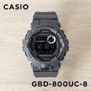 【10年保証】CASIO G-SHOCK カシオ Gショック Gスクワッド GBD-800UC-8 腕時計 時計 ブランド メンズ キッズ 子供 男の子 ランニングウォッチ 歩数計 万歩計 タイマー デジタル ブルートゥース スマホ 連動 日付 防水 グレー ブラック 黒 ギフト プレゼント