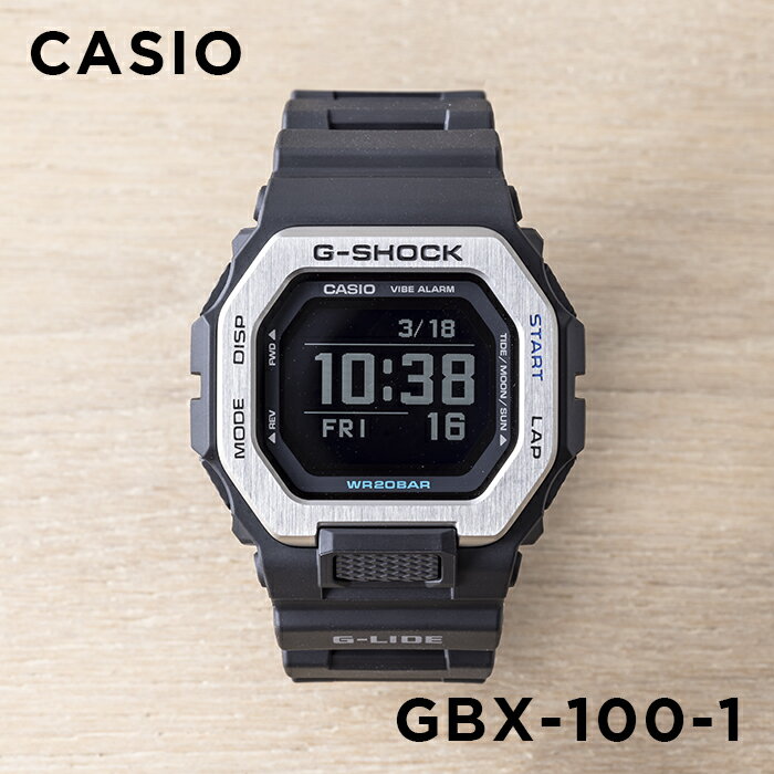 10ǯݾڡCASIO G-SHOCK  Gå G饤 GBX-100-1 ӻ  ֥  å Ҷ ˤλ ꡼ ¬ ޡ ʥǥ ֥롼ȥ ޥ Ϣư   ɿ ֥å  С ե ץ쥼