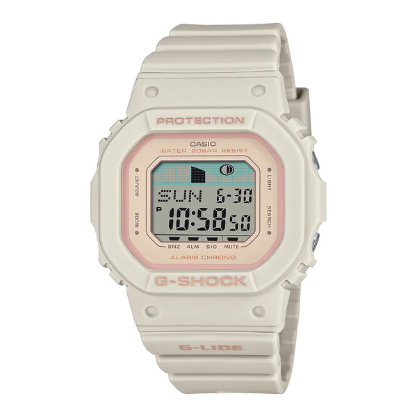 カシオ 腕時計 女の子 【10年保証】CASIO G-SHOCK G-LIDE カシオ Gショック Gライド GLX-S5600-7 腕時計 時計 ブランド メンズ レディース キッズ 子供 男の子 女の子 デジタル 日付 カレンダー 防水 ベージュ ピンク ギフト プレゼント