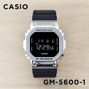 【10年保証】CASIO G-SHOCK カシオ Gショック GM-5600-1 腕時計 時計 ブランド メンズ キッズ 子供 男の子 デジタル 日付 カレンダー 防水 ブラック 黒 シルバー ギフト プレゼント