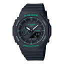 楽天つきのとけいてん【10年保証】CASIO G-SHOCK カシオ Gショック GMA-S2100GA-1A 腕時計 時計 ブランド メンズ レディース キッズ 子供 男の子 女の子 アナデジ 日付 カレンダー 防水 ブラック 黒 グリーン 緑 カシオーク ギフト プレゼント