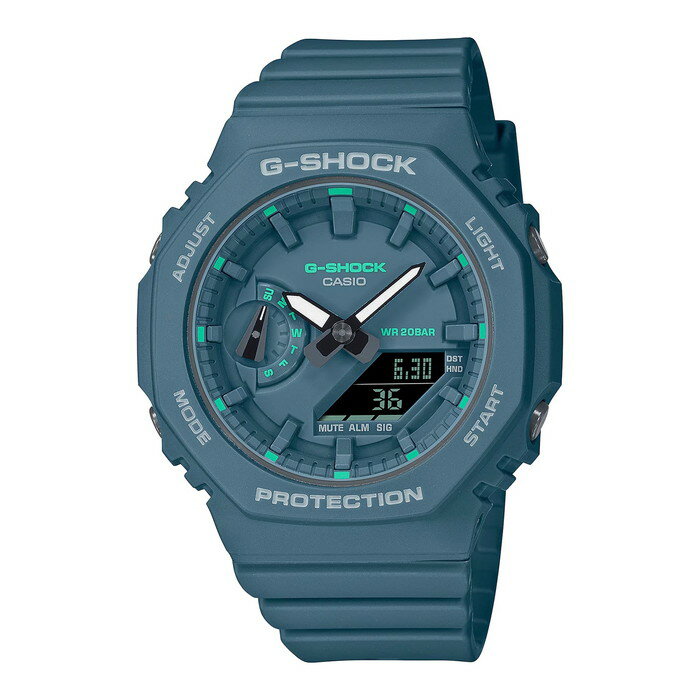 【10年保証】【日本未発売】CASIO G-SHOCK カシオ Gショック GMA-S2100GA-3A 腕時計 時計 ブランド メンズ レディース キッズ 子供 男の子 女の子 アナデジ 日付 カレンダー 防水 グリーン 緑 カシオーク 海外モデル ギフト プレゼント