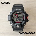 CASIO G-SHOCK カシオ Gショック レンジマン GW-9400-1 腕時計 時計 ブランド メンズ キッズ 子供 男の子 デジタル 電波 ソーラー ソーラー電波 日付 カレンダー 防水 ブラック 黒 ギフト プレゼント