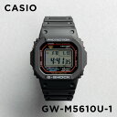 【10年保証】CASIO G-SHOCK カシオ Gショック GW-M5610U-1 腕時計 時計 ブランド メンズ キッズ 子供 男の子 デジタル 電波 ソーラー ソーラー電波 日付 カレンダー 防水 ブラック 黒 ギフト プレゼント