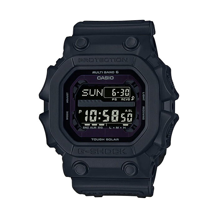 【10年保証】CASIO G-SHOCK カシオ Gショック GXW-56BB-1 腕時計 時計 ブランド メンズ キッズ 子供 男の子 デジタル 電波 ソーラー ソーラー電波 日付 カレンダー 防水 ブラック 黒 オールブラック ギフト プレゼント