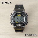 タイメックス 腕時計（メンズ） TIMEX IRONMAN タイメックス アイアンマン オリジナル 30 ショック メンズ T5K195 腕時計 時計 ブランド レディース ランニングウォッチ デジタル ブラック 黒 グレー ギフト プレゼント