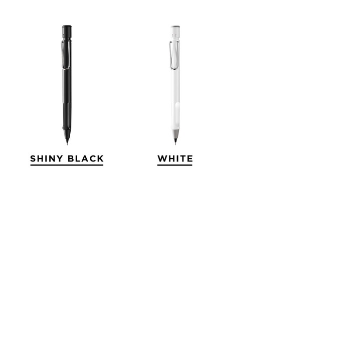 LAMY ラミー サファリ ペンシル 0.5MM 筆記用具 文房具 シャープペンシル シャーペン ブラック 黒 ホワイト 白 スケルトン レッド 赤 ブルー 青 イエロー 黄色 グリーン 緑 ピンク格安通販　バレンタイン　人気　ランキング