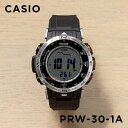 プロトレック 【10年保証】CASIO PROTREK カシオ プロトレック PRW-30-1A 腕時計 時計 ブランド メンズ アウトドア トレッキング 登山 デジタル 電波 ソーラー ソーラー電波 日付 カレンダー 防水 ブラック 黒 シルバー ギフト プレゼント