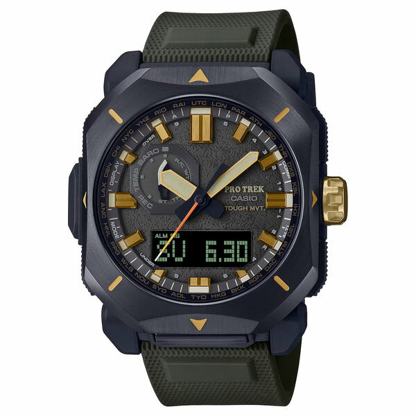 10ǯݾڡCASIO PRO TREK  ץȥå PRW-6900Y-3 ӻ  ֥  å Ҷ ˤλ ʥǥ  顼 顼 3  ɿ  ֥å  ե ץ쥼