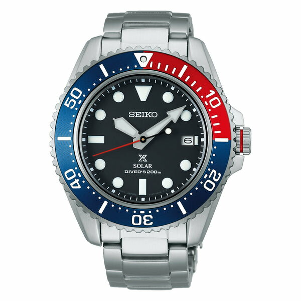 【10年保証】SEIKO PROSPEX DIVER SCUBA セイコー プロスペックス ダイバースキューバ SNE591 腕時計 時計 ブランド メンズ 逆輸入 ダイバー アナログ ソーラー 日付 カレンダー 防水 シルバー ブラック 黒 ブルー 青 メタル フルメタル ギフト プレゼント