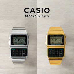 データバンク 【10年保証】CASIO DATA BANK カシオ データバンク DBC-611 腕時計 時計 ブランド メンズ レディース キッズ 子供 男の子 女の子 デジタル 日付 カレンダーシルバー ブラック 黒 メタル テレメモ 電卓 ギフト プレゼント