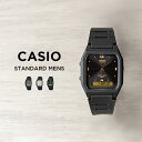 【10年保証】【日本未発売】CASIO STANDARD カシオ スタンダード AW-48HE 腕時計 時計 ブランド メンズ レディース 男の子 女の子 チープカシオ チプカシ アナデジ 日付 カレンダー ブラック 黒 シルバー グレー 角型 シンプル 海外モデル ギフト プレゼント