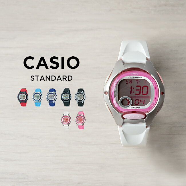 【10年保証】【日本未発売】CASIO カシオ スタンダード レディース 腕時計 キッズ 子供 女の子 チープカシオ チプカシ デジタル 日付 シルバー ブラック 黒 ブルー 青 ピンク スカイブルー 水色 レッド 赤 ホワイト 白 海外モデル