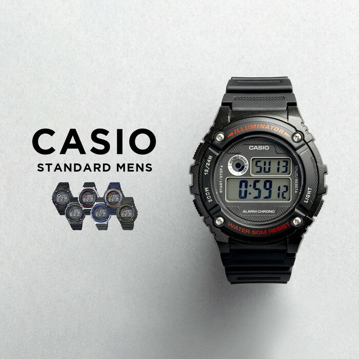 10ǯݾڡ̤ۡȯCASIO STANDARD MENS   W-216H ӻ  ֥  å Ҷ ˤλ ץ ץ ǥ  ֥å  졼 С ͥӡ  ǥ ե ץ쥼