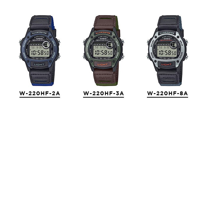 【10年保証】【日本未発売】CASIO STANDARD MEN カシオ スタンダード W-220HF 腕時...