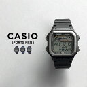 CASIO SPORTS MENS カシオ スポーツ メンズ WS-1600H 腕時計 時計 ブランド キッズ 子供 男の子 チープカシオ チプカシ デジタル 日付 防水 黒 ネイビー 海外モデル ギフト プレゼント