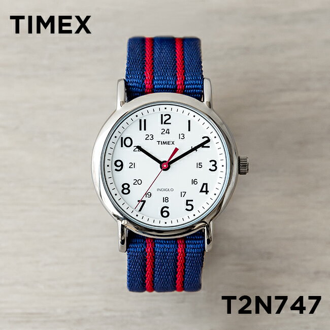 TIMEX タイメックス ウィークエンダー 38MM メンズ T2N747 腕時計 レディース ミリタリー アナログ ネイビー ホワイト 白 ナイロンベルト格安通販　バレンタイン　人気　ランキング