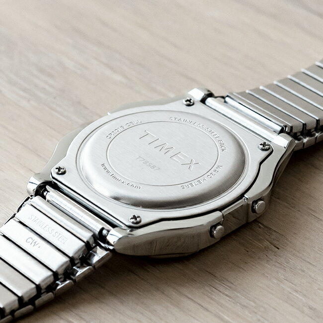 TIMEX タイメックス クラシック デジタル T78587 腕時計 メンズ レディース シルバー ブラック 黒格安通販　バレンタイン　人気　ランキング