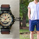 タイメックス 腕時計（メンズ） 【日本未発売】TIMEX EXPEDITION タイメックス エクスペディション 39MM T45181 腕時計 時計 ブランド メンズ レディース ミリタリー アナデジ カーキ アイボリー ナイロンベルト 海外モデル ギフト プレゼント