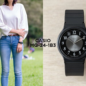【10年保証】【日本未発売】CASIO カシオ スタンダード メンズ MQ-24-1B3 腕時計 レディース キッズ 子供 男の子 女の子 チープカシオ チプカシ アナログ ブラック 黒 海外モデル