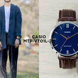 10ǯݾڡ̤ۡȯCASIO STANDARD   MTP-VT01L-2B ӻ  ֥  ǥ å Ҷ ˤλ λ ץ ץ ʥ ͥӡ ֥饦  쥶 ץ٥ ǥ ե ץ쥼