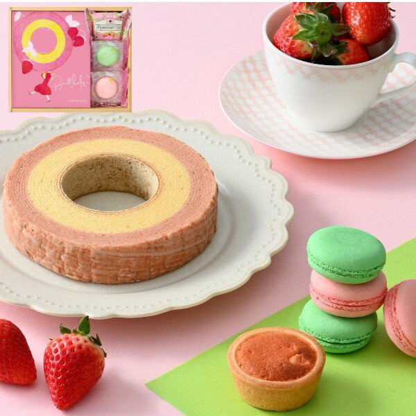 【ポイント5倍】merry nico 苺ミルクバームと果実の焼菓子セット【内祝い 内祝いギフト 出産内祝い】【結婚内祝い 入学内祝い 新築内祝い】【お菓子 スイ...