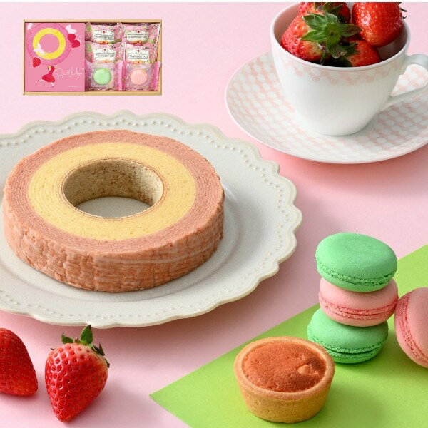 【ポイント5倍】merry nico 苺ミルクバームと果実の焼菓子セット【内祝い 内祝いギフト 出産内祝い】【結婚内祝い 入学内祝い 新築内祝い】【お菓子 スイ...